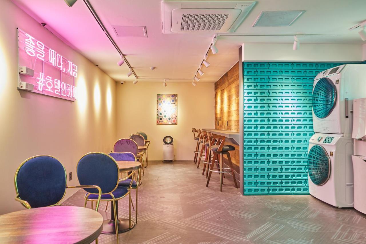 Hotel In Cafe Doksan Seoul Exteriör bild