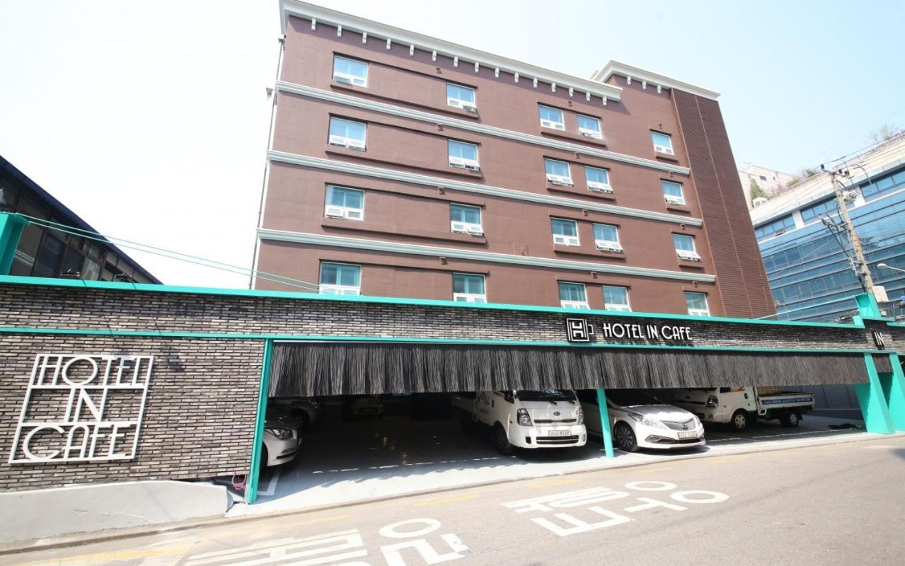 Hotel In Cafe Doksan Seoul Exteriör bild